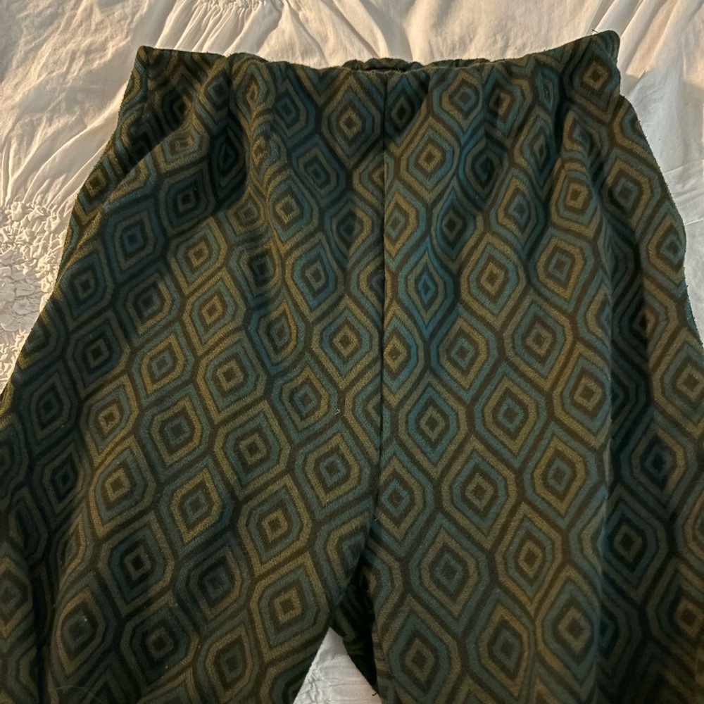 Free People diamond flared pants